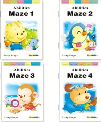 كتاب المتاهة ABILITIES MAZE 1 كبير